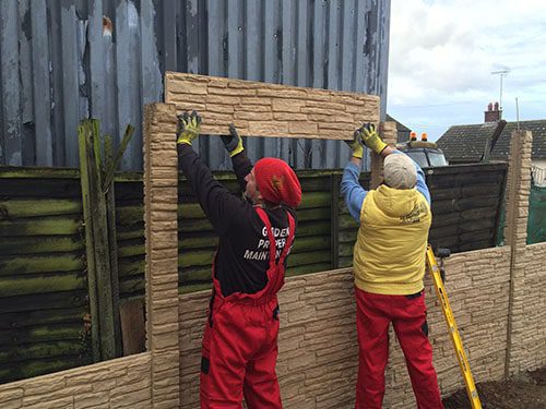 Concrete Fencing Installation UK